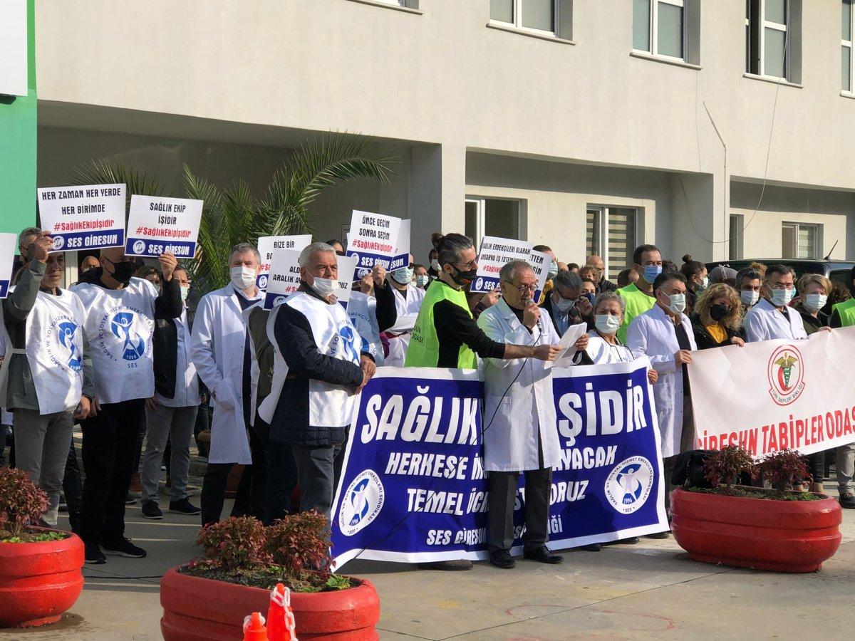 Doktorlar greve gitti, hastane koridorları boş kaldı