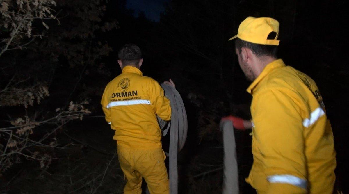 Tokat’ta orman yangını kontrol altına alındı