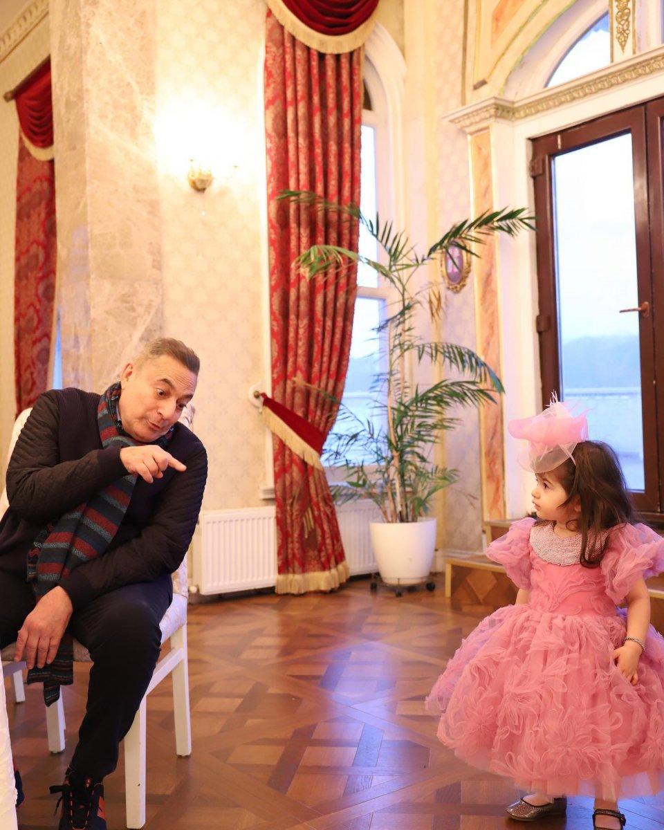 Mehmet Ali Erbil torunu Elisa'nın doğum gününü kutladı