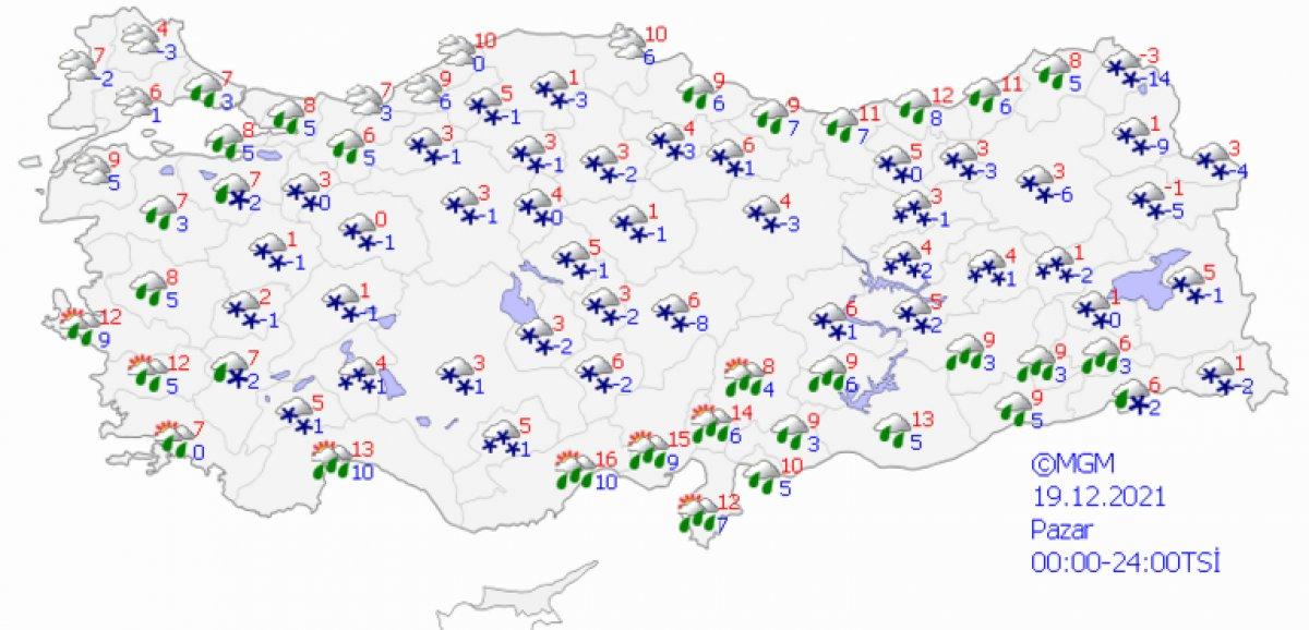 18-19 Aralık hava durumu 2021: Hafta sonu hava nasıl olacak?