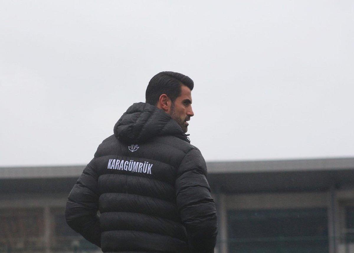 Volkan Demirel, Fatih Karagümrük'le ilk idmanına çıktı