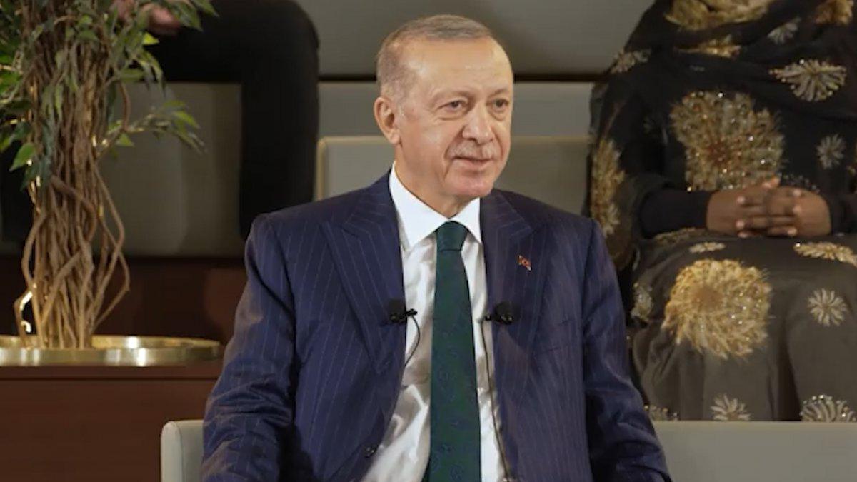 Cumhurbaşkanı Erdoğan, Afrikalı gençlerle buluştu