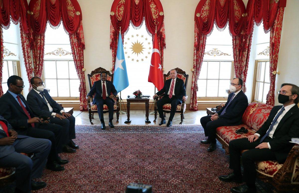 Cumhurbaşkanı Erdoğan, Somalili mevkidaşı Farmajo ile görüştü