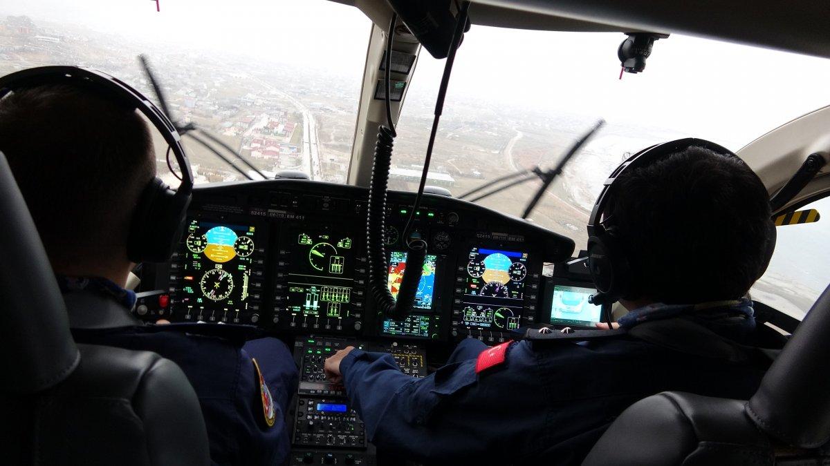 Van'da sürücülere havadan denetim