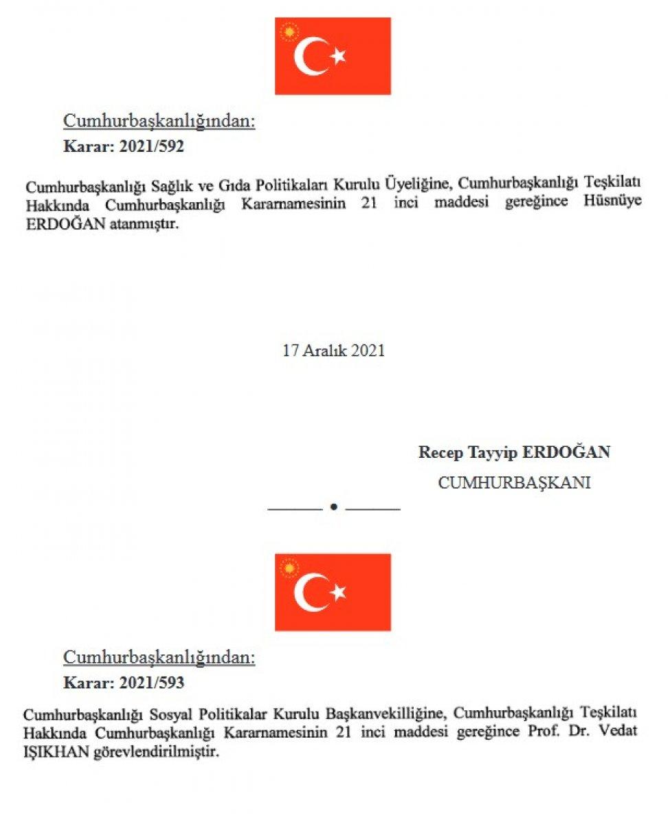 Yargıtay ve Danıştay üyeliklerine atamalar