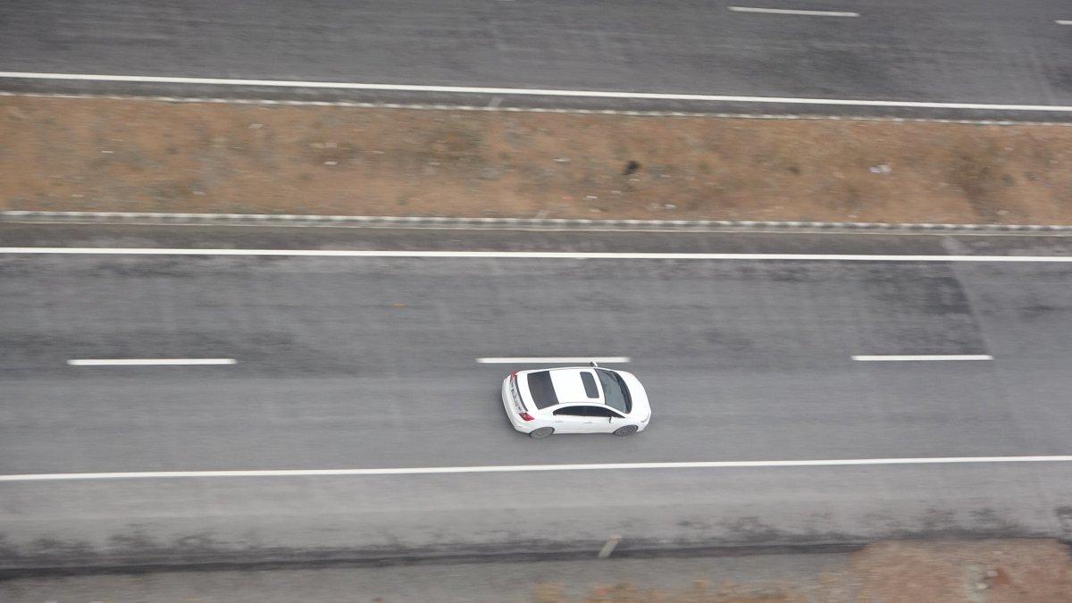 Van'da sürücülere havadan denetim