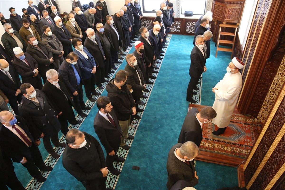 Ali Erbaş, Artvin'de cami açılışına katıldı