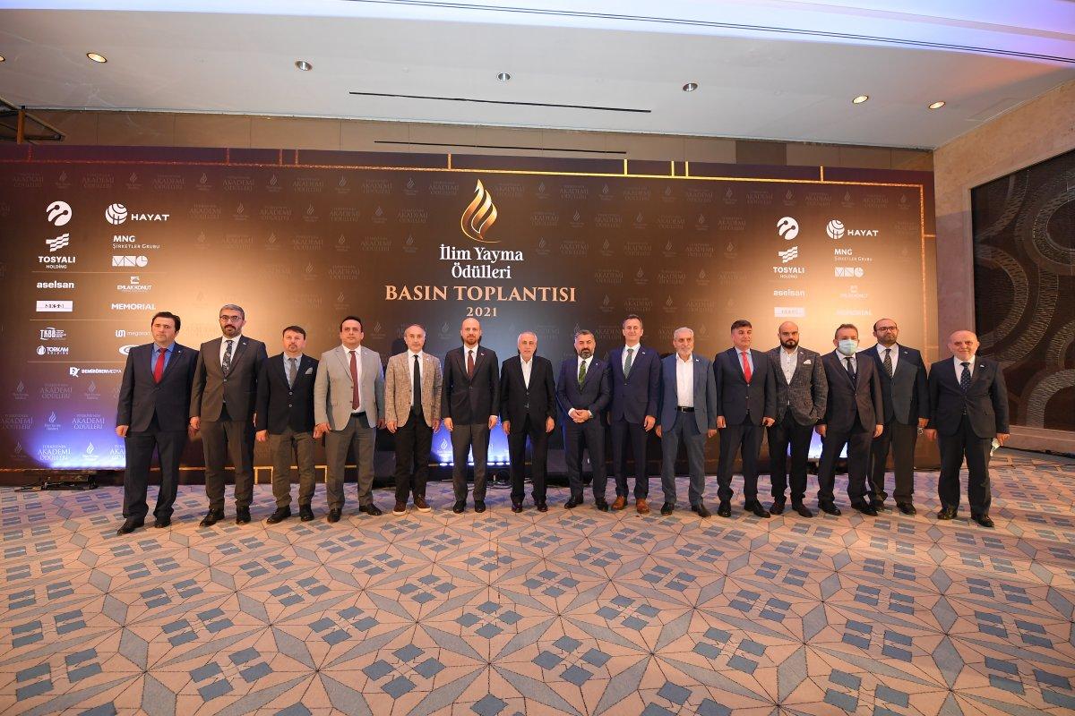 2021 İlim Yayma Ödülleri, sahiplerini buluyor