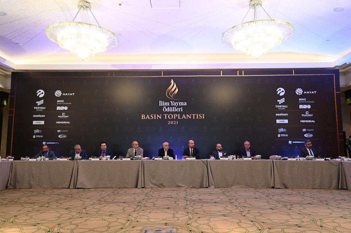 2021 İlim Yayma Ödülleri, sahiplerini buluyor