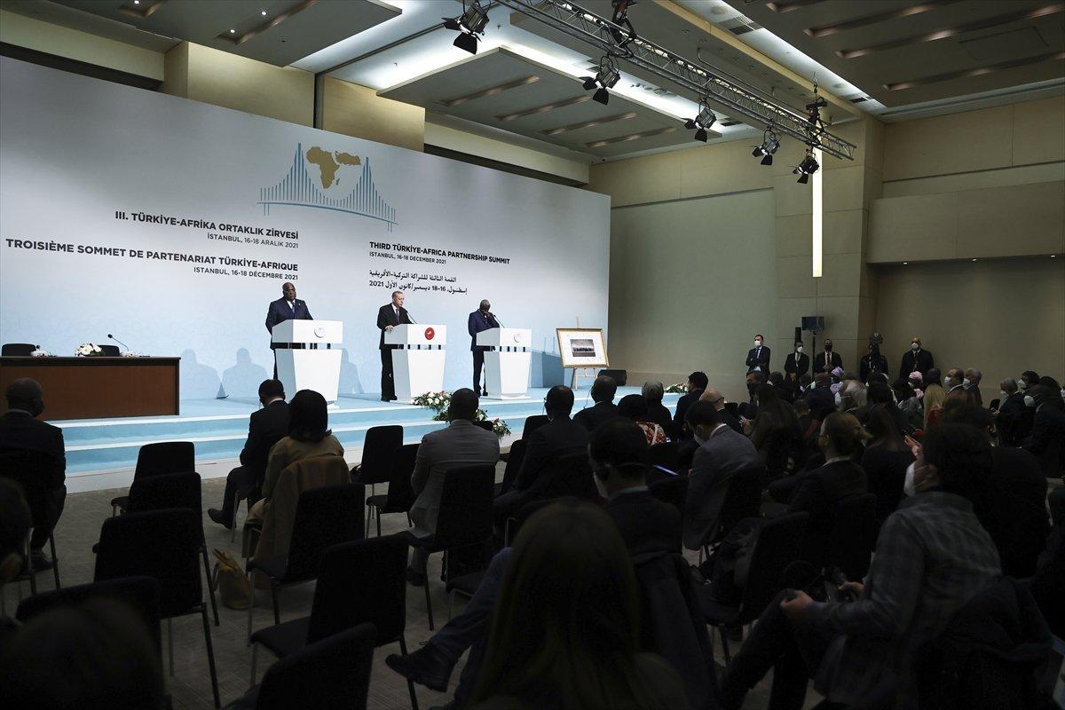 Cumhurbaşkanı Erdoğan'ın Afrika Zirvesi sonrası konuşması