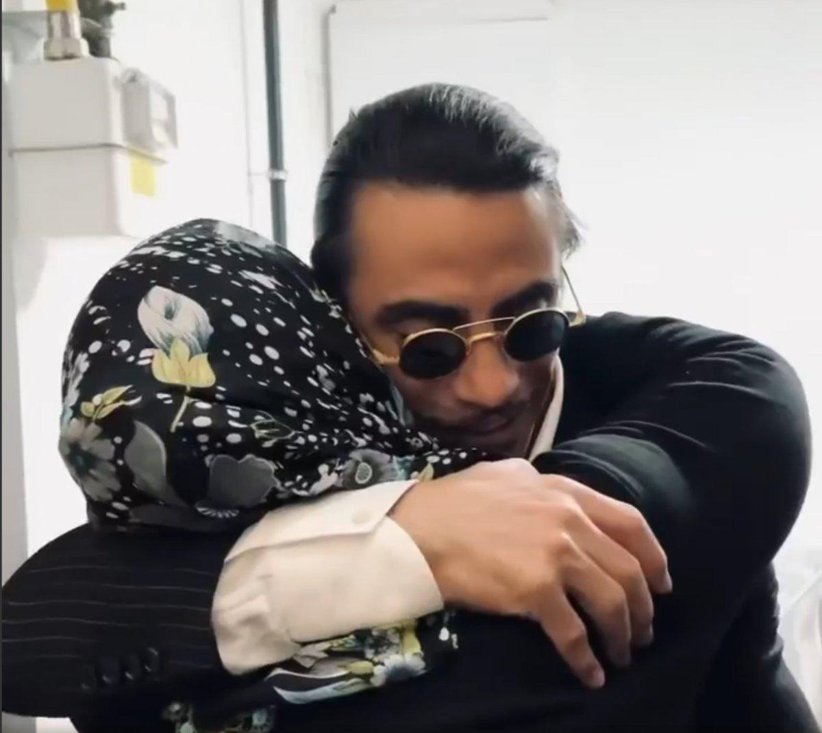 Nusret Gökçe, 2 yıldır görmediği annesini ziyaret etti