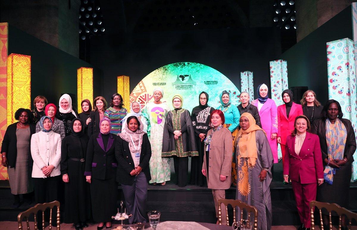 Emine Erdoğan, Afrikalı First Lady'lerle görüştü