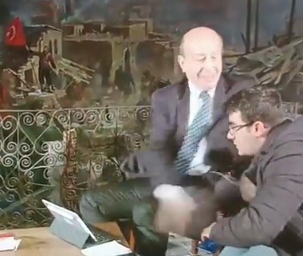 Muhabire tokat atan Muharrem Sarıkaya özür diledi