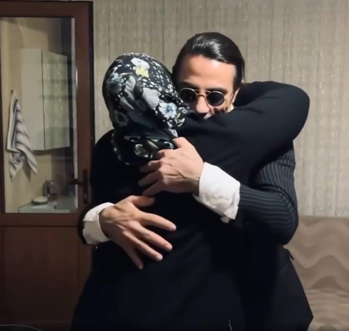 Nusret Gökçe, 2 yıldır görmediği annesini ziyaret etti