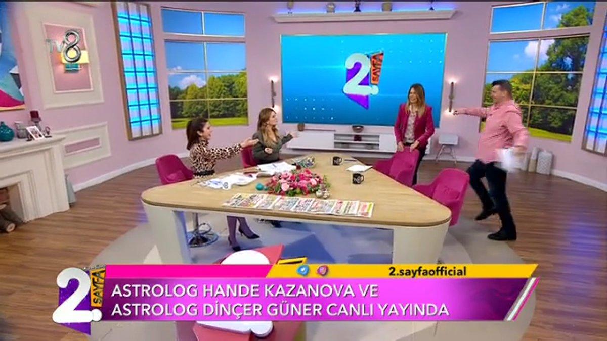 Astrolog Dinçer Güner'den canlı yayın gafı