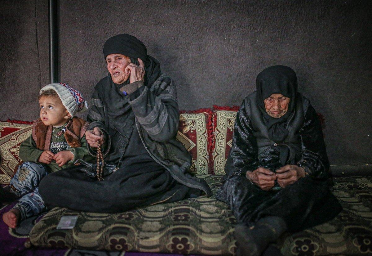 Zorlu şartlarda yaşayan Suriyeli sığınmacılar görüntülendi