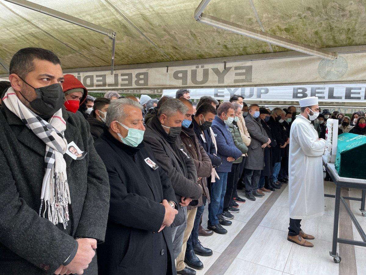 İzzet Altınmeşe, ölen oğlunu son yolculuğuna uğurladı