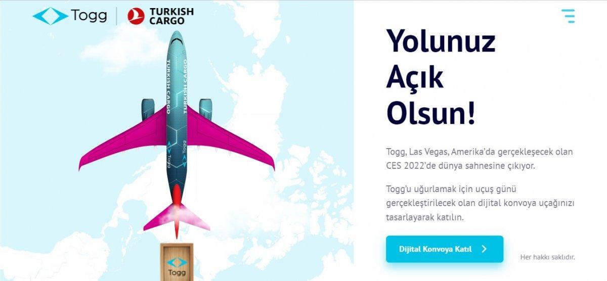 TOGG dijital konvoy davetiyesi oluşturma ekranı: 21 Aralık 2021 Dijital Konvoya nereden katılım sağlanır?