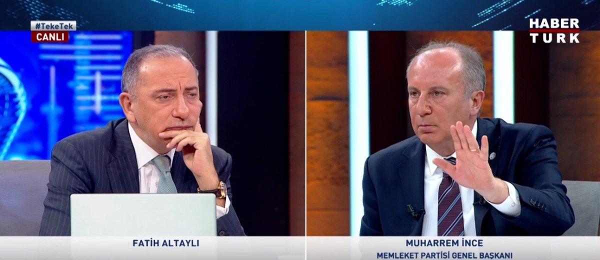 Muharrem İnce: Cumhurbaşkanı olsam Suriyelileri gönderirdim