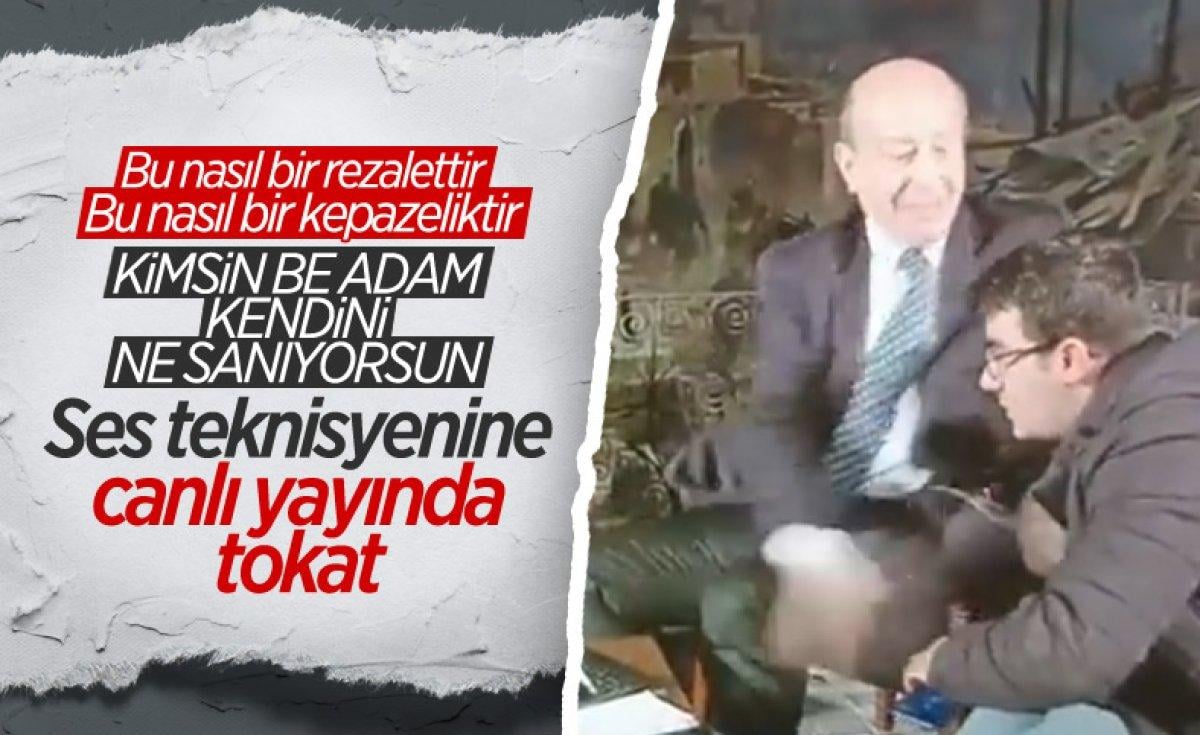 Muharrem Sarıkaya'nın tokat attığı kameraman: Anlam veremediğim bir tepkiydi