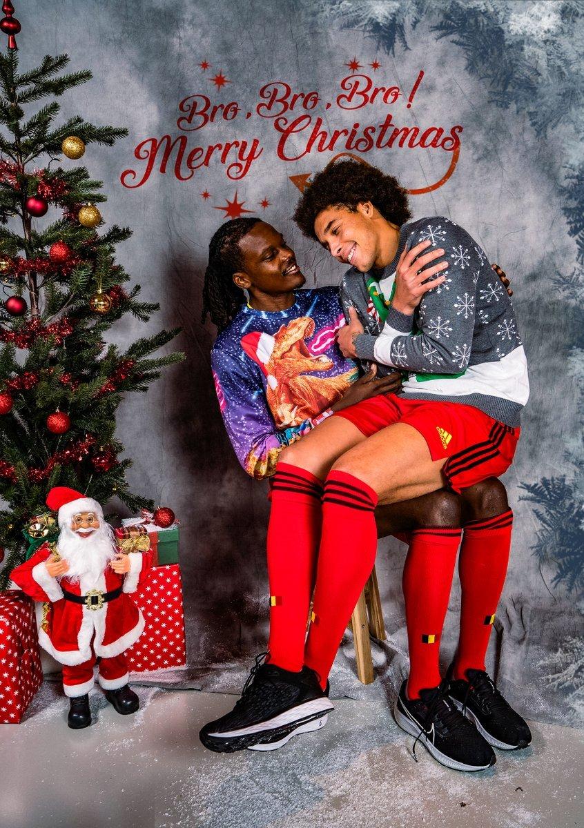 Belçika Milli Takımı'nın Noel özel çekimi