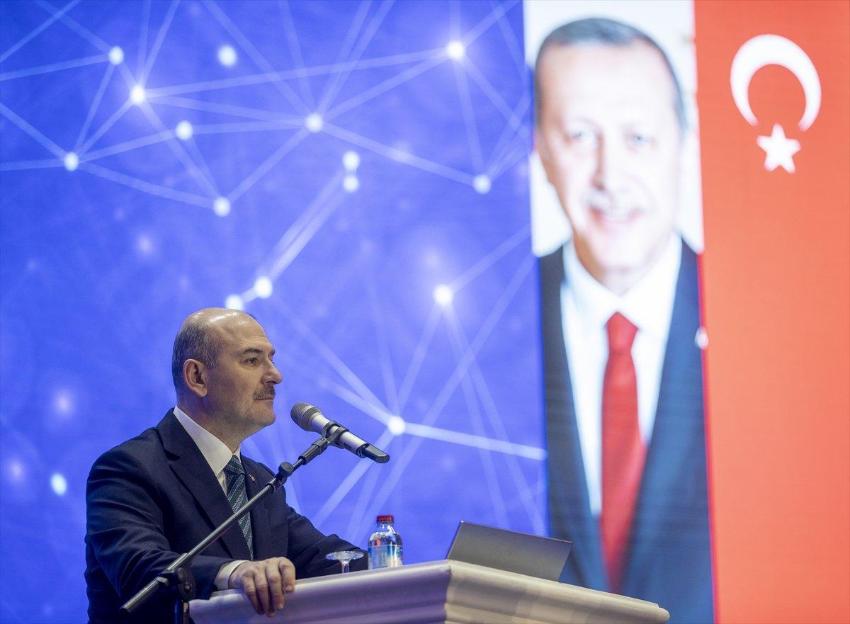 Süleyman Soylu: Devlet aleyhine çalışan, iftira eden şaklabanlar var