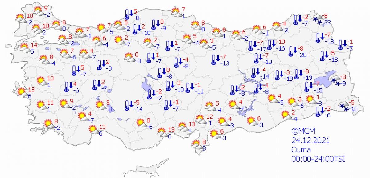 Meteoroloji'den Türkiye geneli kar ve yağış uyarısı