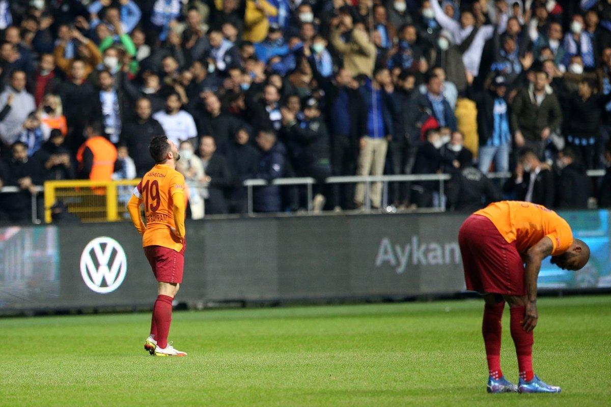 Galatasaray, Adana Demirspor deplasmanından eli boş döndü