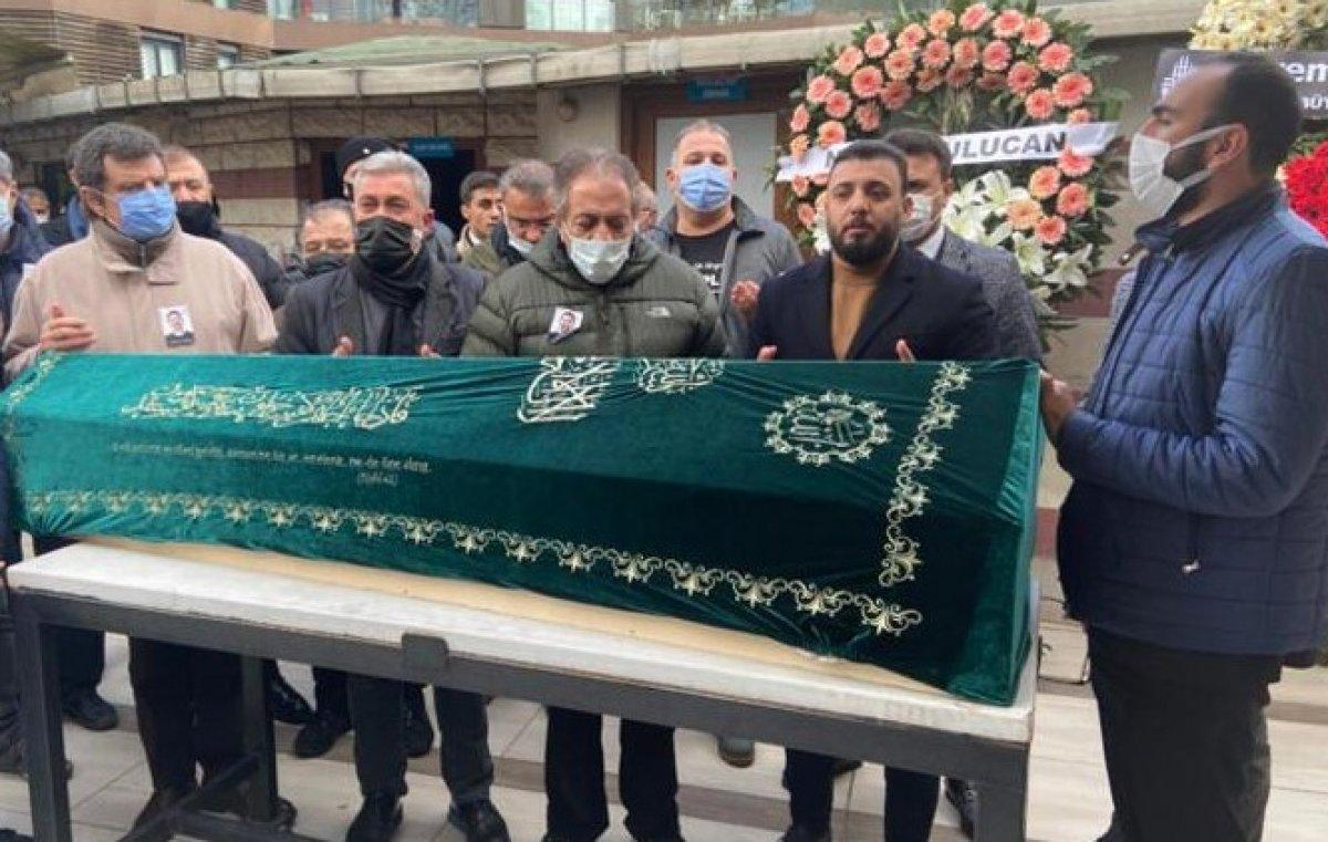 İzzet Altınmeşe, ölen oğlunu son yolculuğuna uğurladı