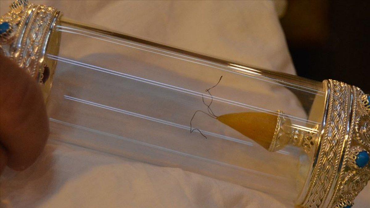 Yozgat’ta Sakal-ı Şerif’i çaldılar