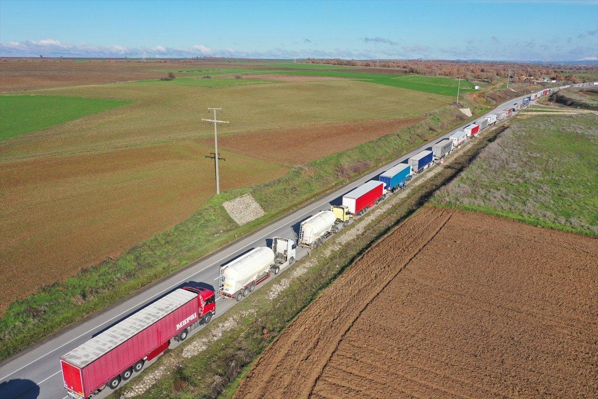 Türkiye'deki sınır kapılarında ihracat yoğunluğu