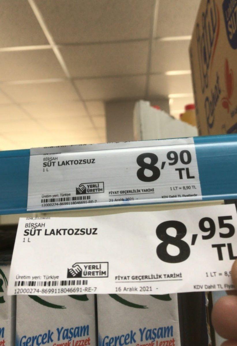 Kur düşüşü sonrasında süt fiyatları değişti