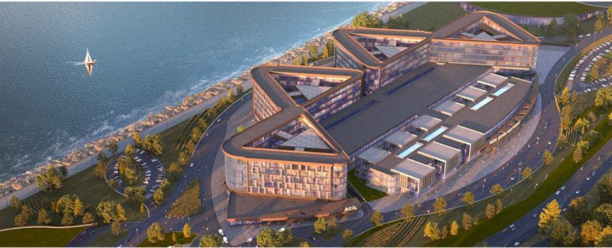 Rize'de şehir hastanesi, deniz dolgusuna inşa edilecek