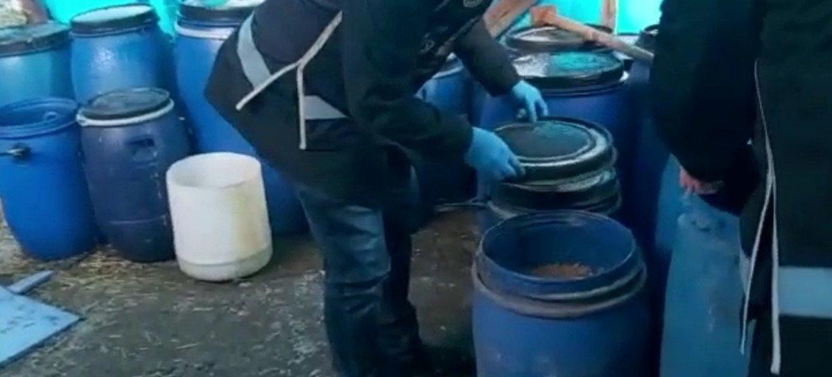 Çorum’da 2 ton sahte içki ele geçirildi