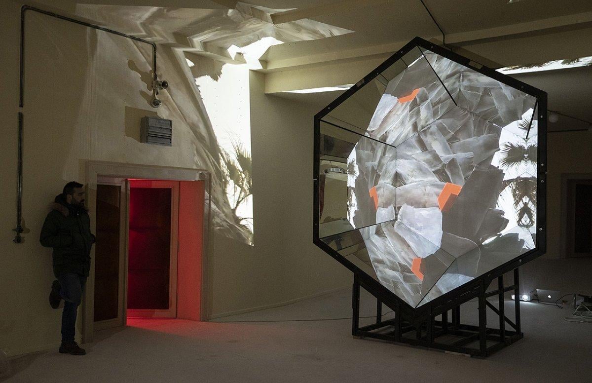 2. Meclis'in sığınağı, dijital sanat sergi alanı oldu