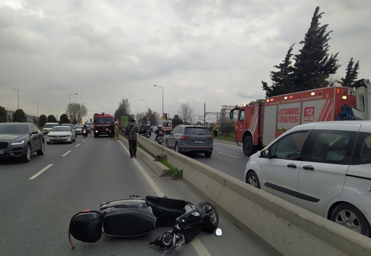 Bakırköy'de taksinin altında kalan sürücü öldü