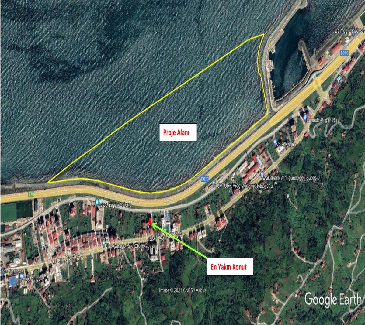 Rize'de şehir hastanesi, deniz dolgusuna inşa edilecek