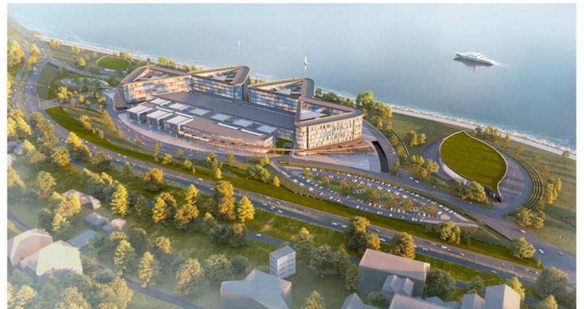 Rize'de şehir hastanesi, deniz dolgusuna inşa edilecek