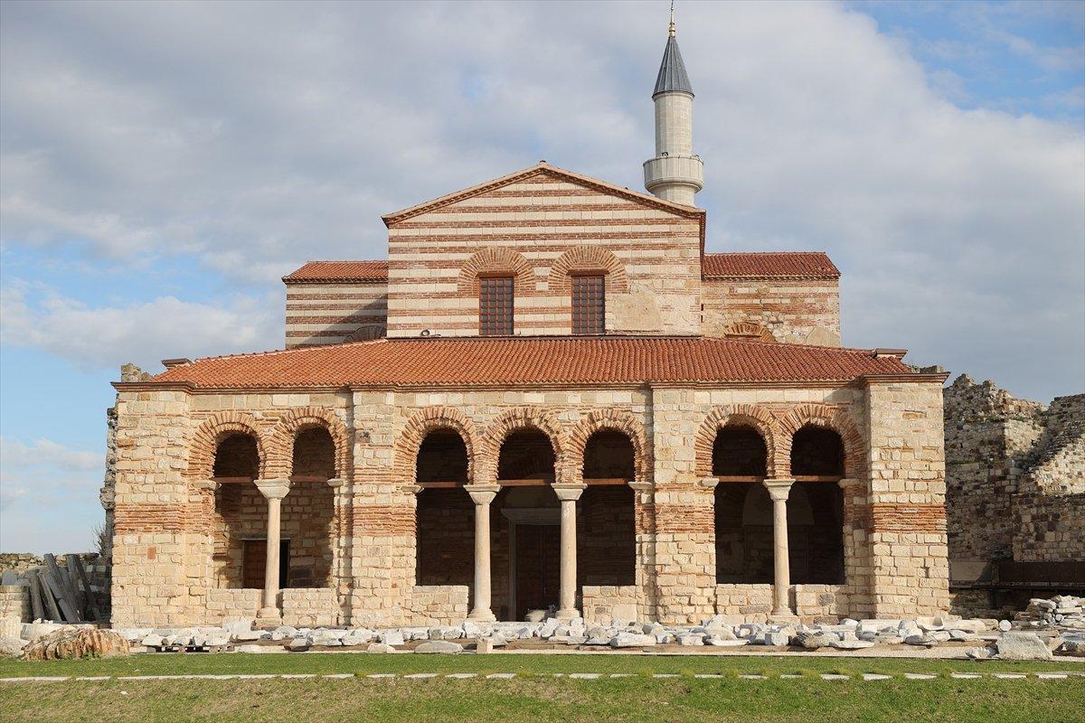 Edirne'de Enez Ayasofya Camii 56 yıl sonra ibadete açılacak
