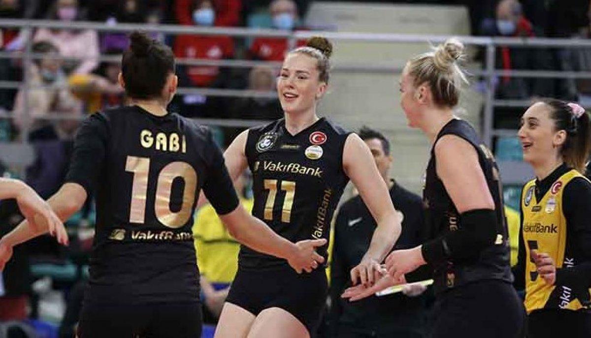 VakıfBank Avrupa'da da emin adımlarla ilerliyor