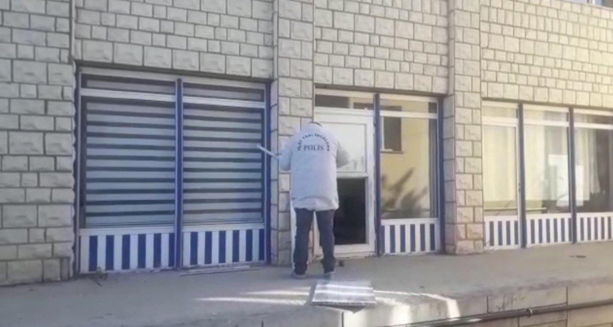 Tercan Belediyesi’nin çelik kasası çalındı