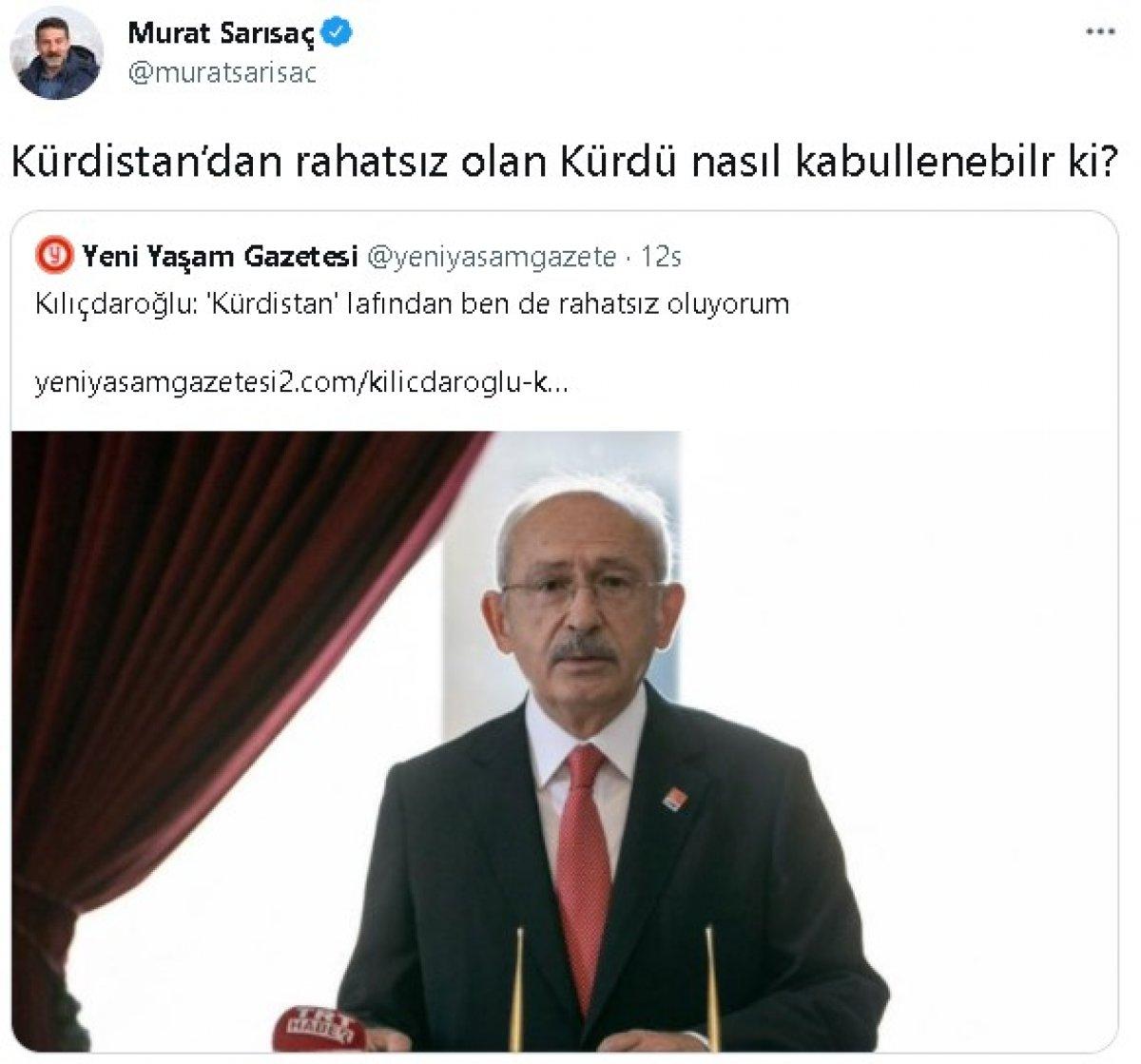 Kılıçdaroğlu'nun Kürdistan çıkışına HDP'den ilk tepki