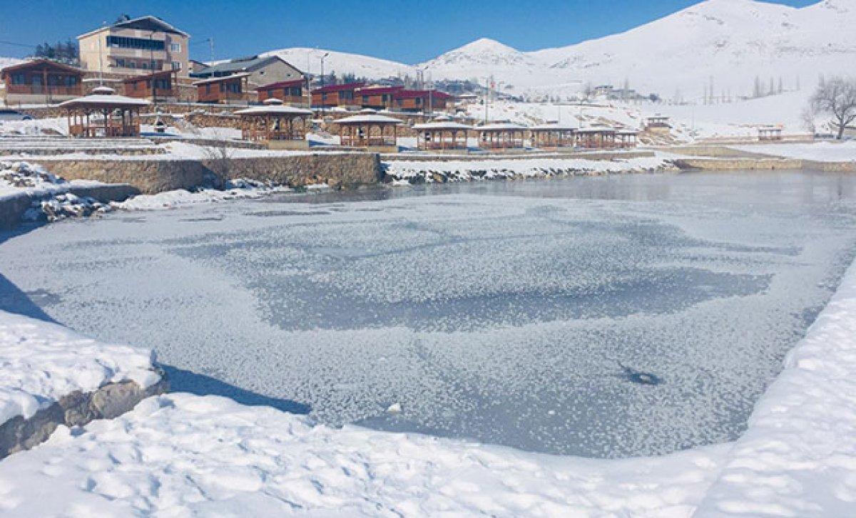 Adana'da sıcaklık eksi 13,4 dereceye kadar düştü