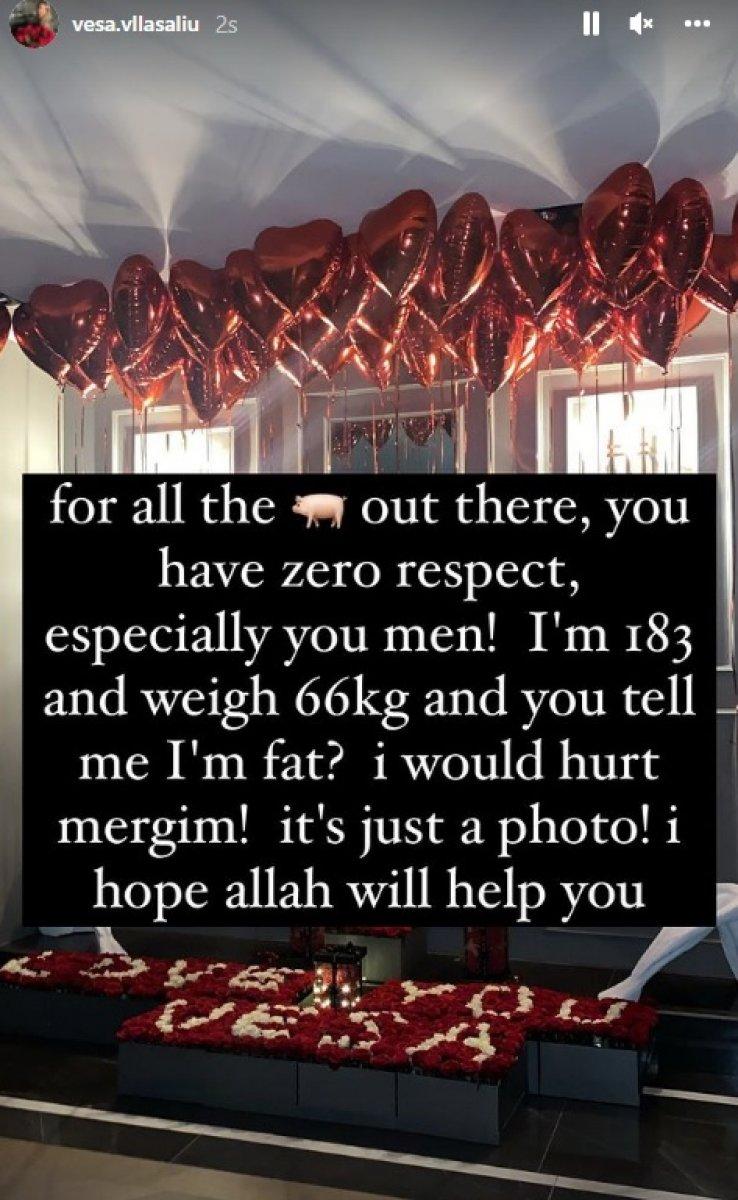 Berisha'nın eşi Fenerbahçe taraftarına kızdı