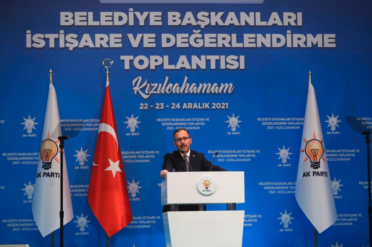 Muharrem Kasapoğlu'ndan belediyelere iş birliği çağrısı