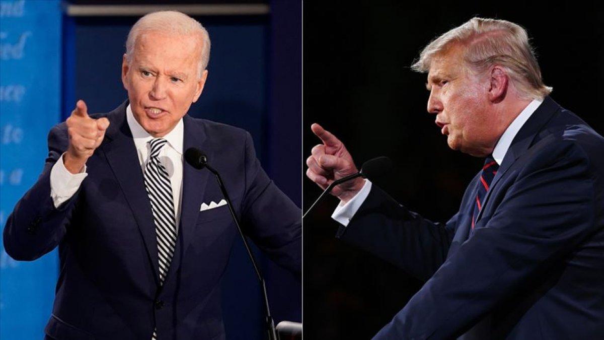 Trump son ankette Biden'a fark attı