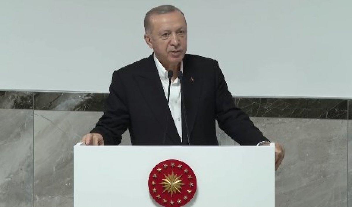 Cumhurbaşkanı Erdoğan'dan Türk lirası vurgusu
