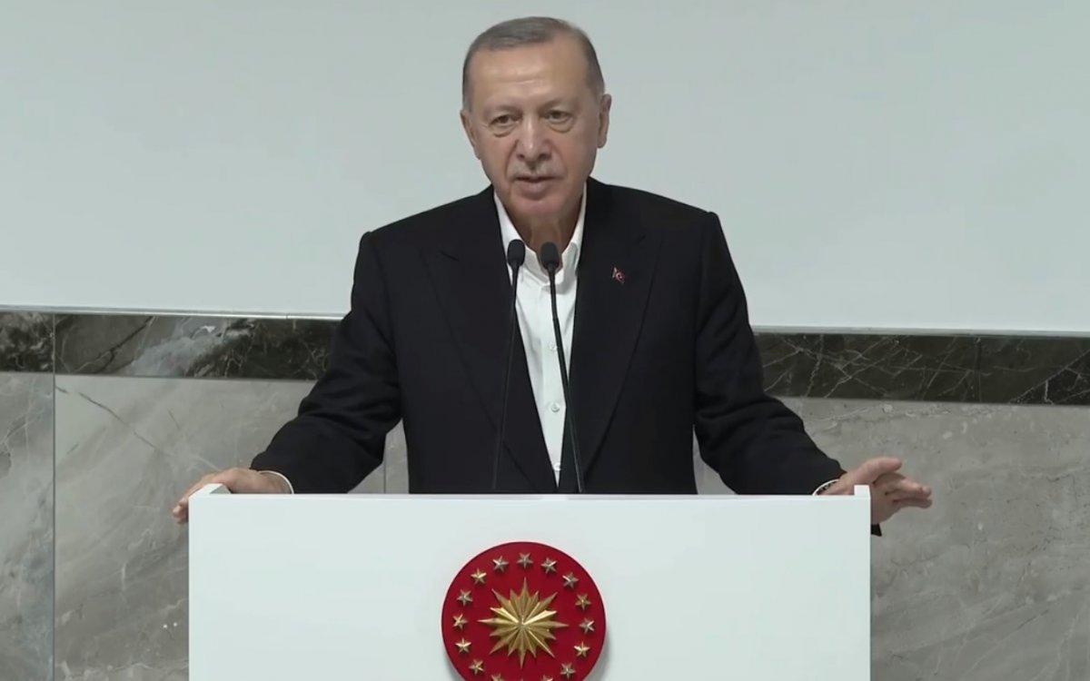 Cumhurbaşkanı Erdoğan'dan Türk lirası vurgusu