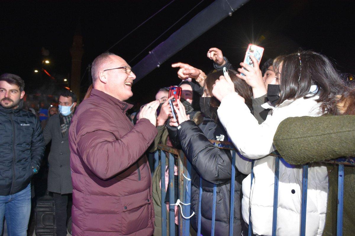 Sivas’ta eksi 11 derecede konser