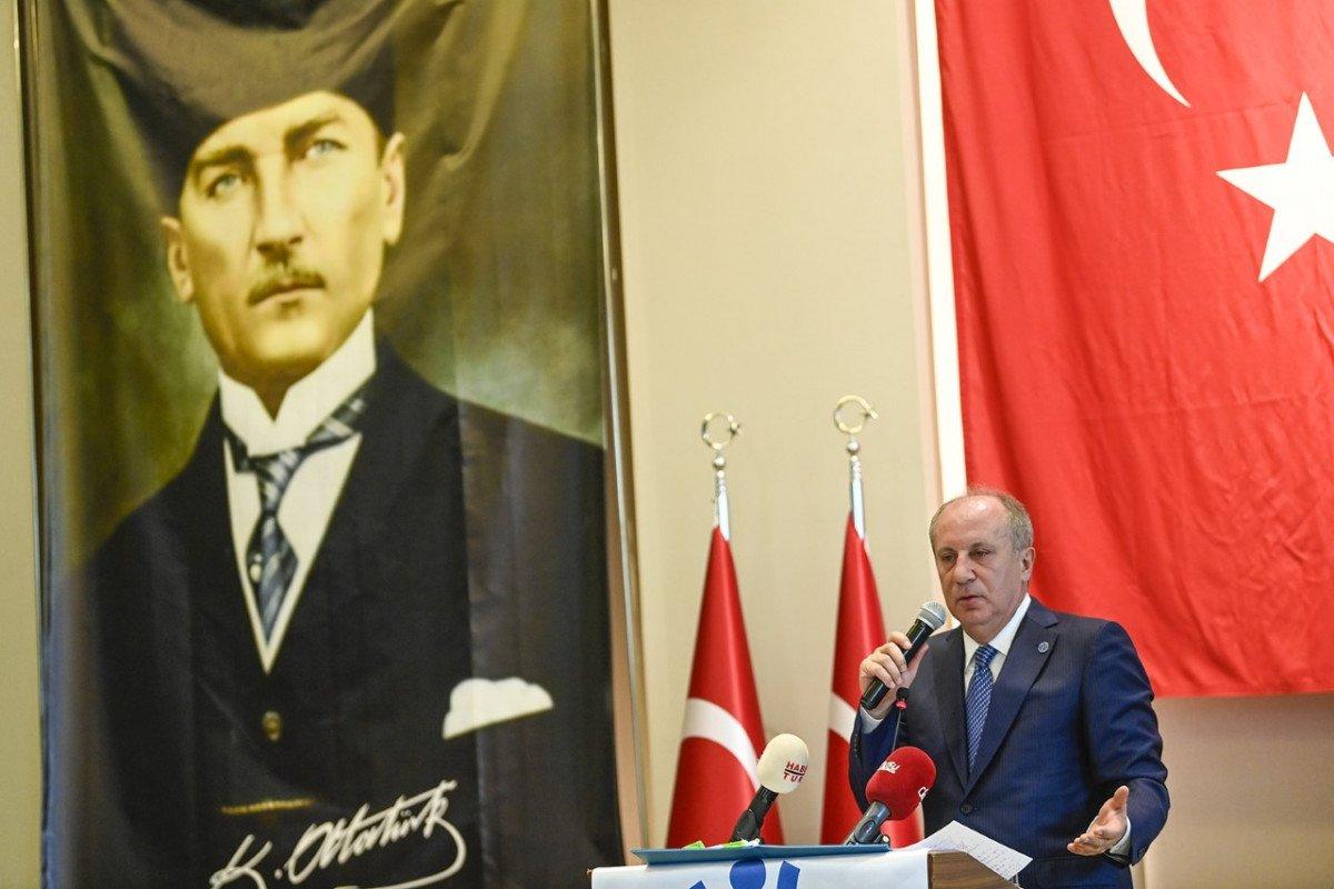 Muharrem İnce: Biz büyükelçiliklerin koridorlarında kurulmadık